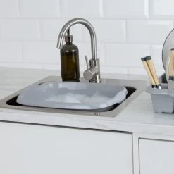 Wham Upcycled Rectangular Grey Bowl -Comfortable Home 30798485 alt02