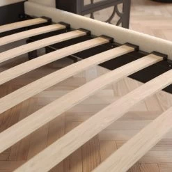 Dunelm Alara Pleated Teddy Fabric Bed -Comfortable Home 30800163 alt03