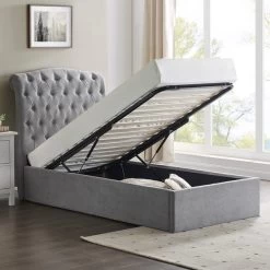 Limelight Rosa Storage Bed Grey -Comfortable Home 30814756 alt02
