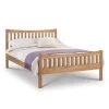 Julian Bowen Bergamo Solid Oak Bedstead -Comfortable Home 30816068