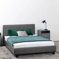 Seconique Prado Faux Leather Bed