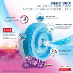 UniBond Aero 360 Lavender Refills X4 -Comfortable Home 30821601 alt04