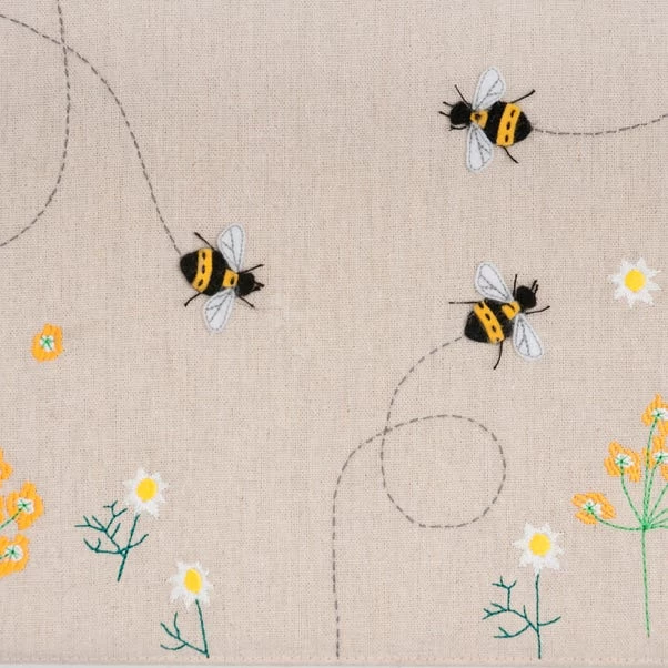 Hobby Gift Linen Bee Applique Project Case Natural 7 Hobby Gift Linen Bee Applique Project Case Natural - Image 5