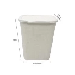 JVL Loop Laundry Basket 50L 9 JVL Loop Laundry Basket 50L -Comfortable Home 30824624 alt03