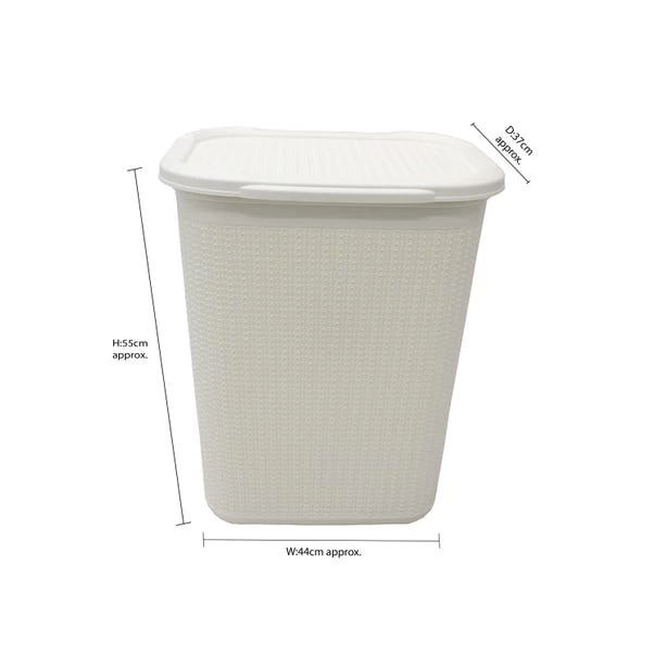 JVL Loop Laundry Basket 50L 6 JVL Loop Laundry Basket 50L - Image 4